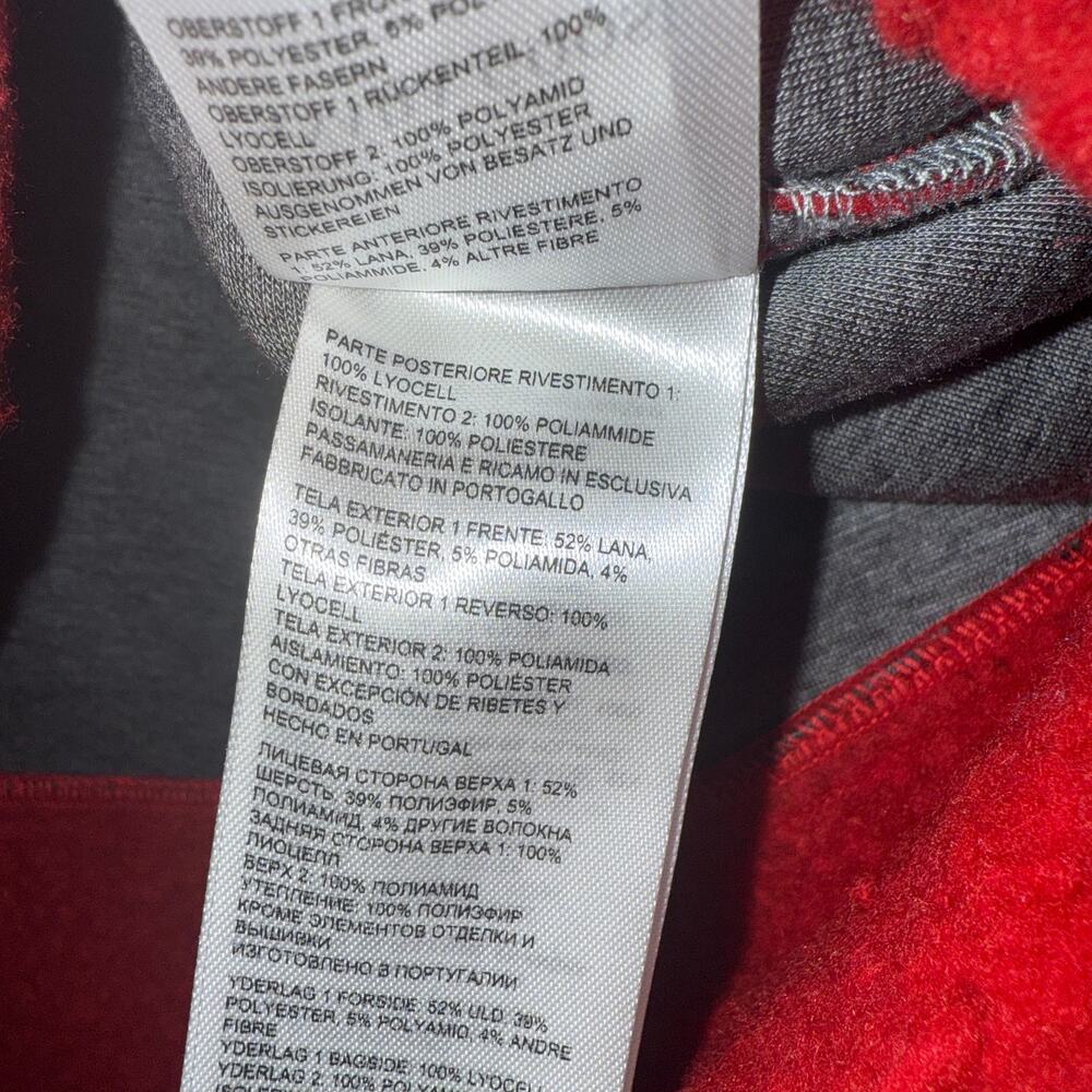 Canada Goose Pyer Moss CG Disk Anorak Pullover Jacket Red Rouge - Picture 7 of 10